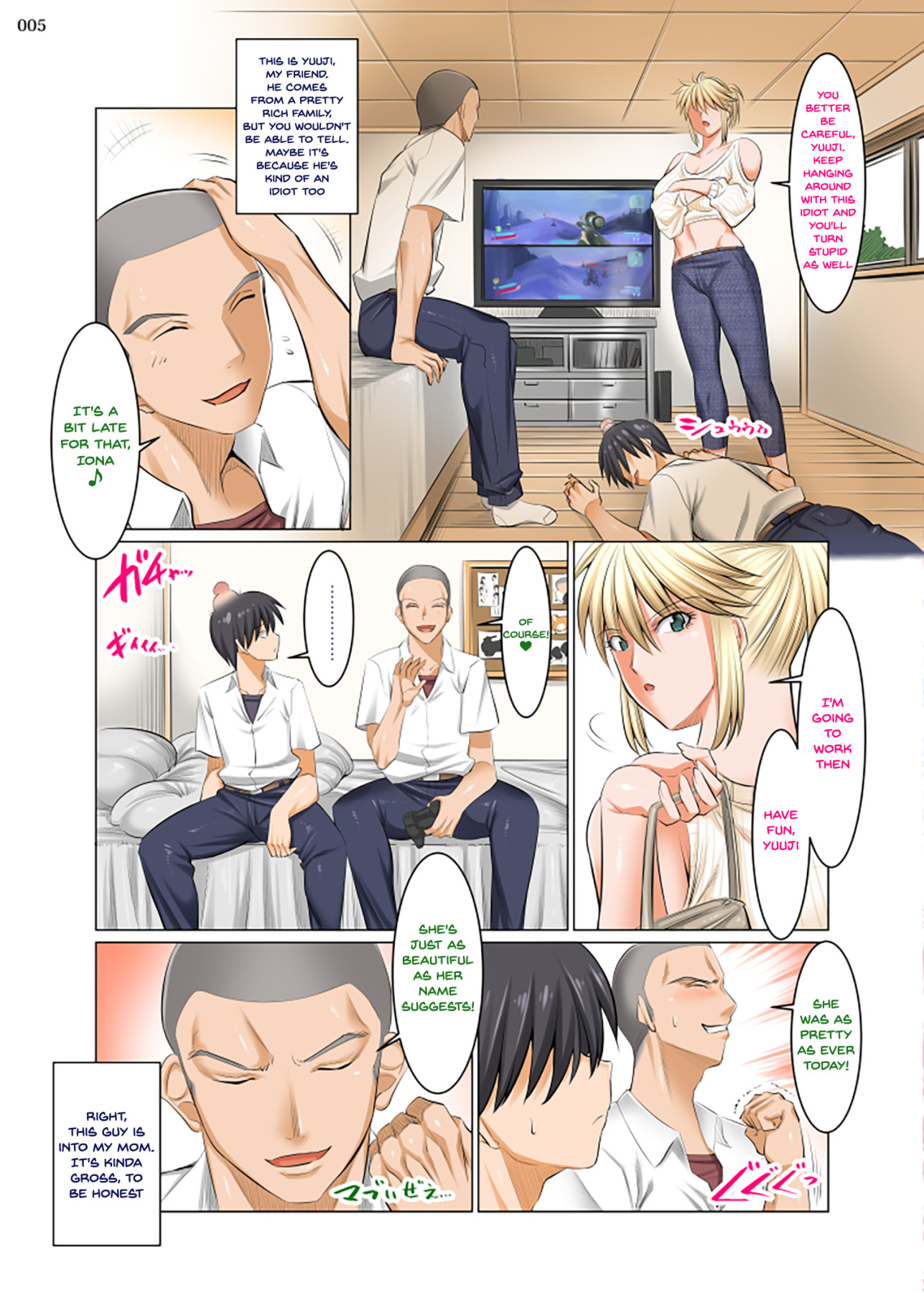 Hentai Manga Comic-What's So Good About My Mom!? This Old Lady Really Wants It LOL-Read-4